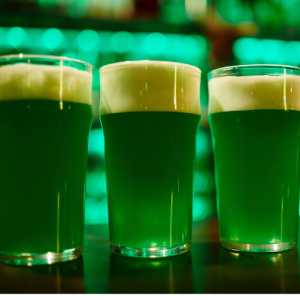 green beer, St. Patrick's Day