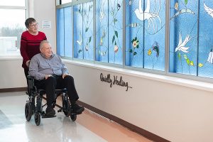 Couple at Lincoln Memorial Hospital Rehabilitation