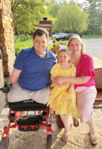 KJ Reid, Group B Strep, rehabilitation, physical therapy